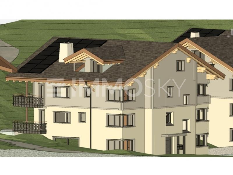 Moderne Architektur - 5.5 Zimmer Maisonette in Klosters