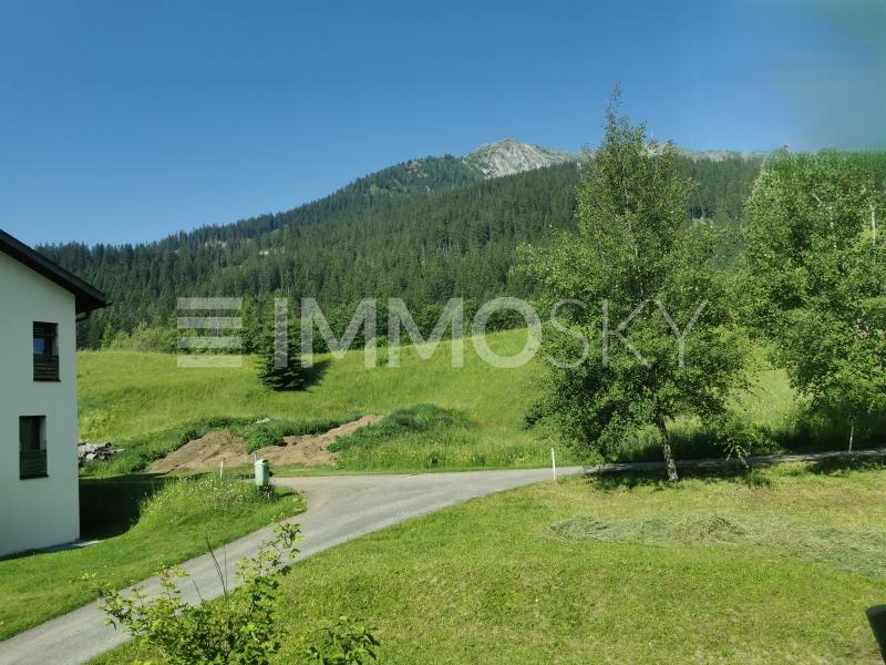 Ausblick von der Dachterasse - 5.5 Zimmer Maisonette in Klosters
