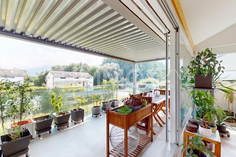 Agréable balcon - 3.5 Zimmer Maisonette in Villeneuve VD