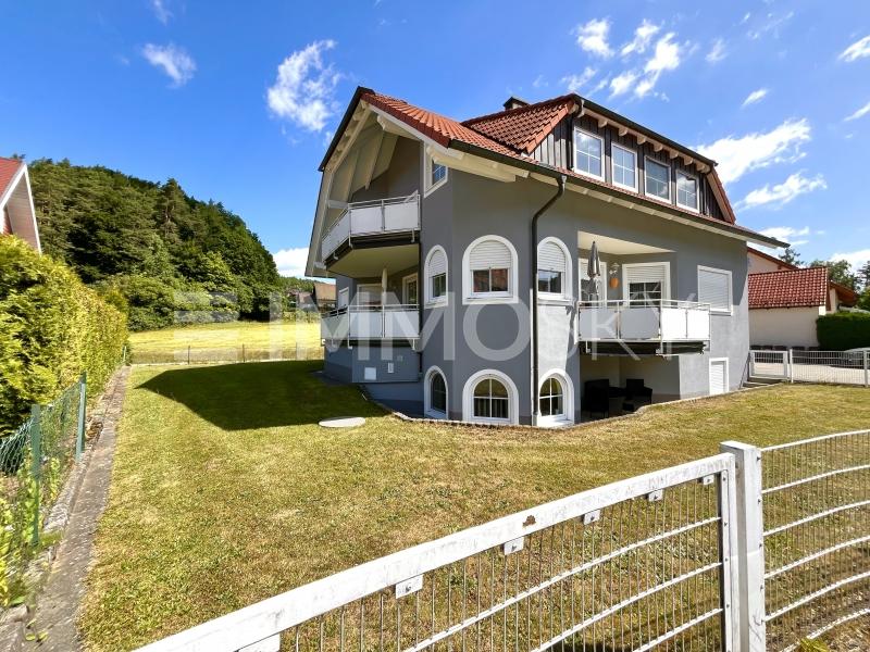 Außenansicht in Waldrandlage - 