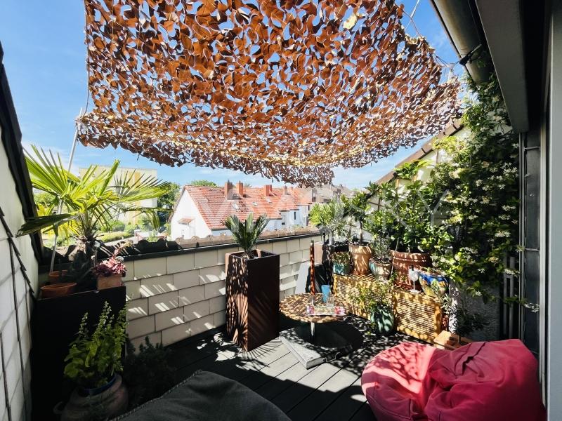 Gemütlicher Balkon - 