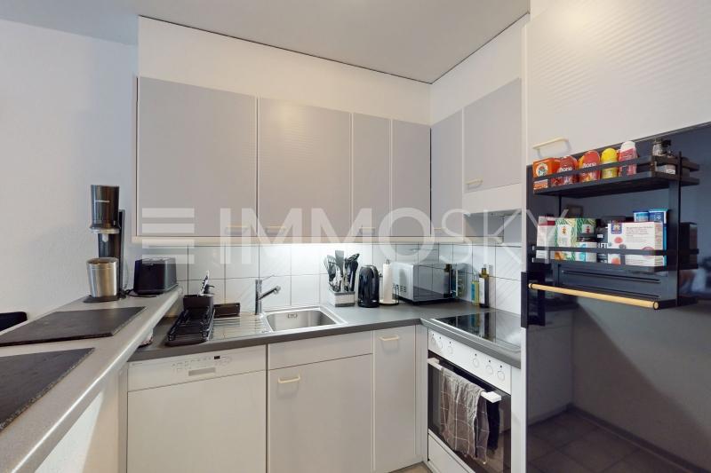 Cuisine équipée et fonctionnelle - 2.5 pièces Appartement a Monthey