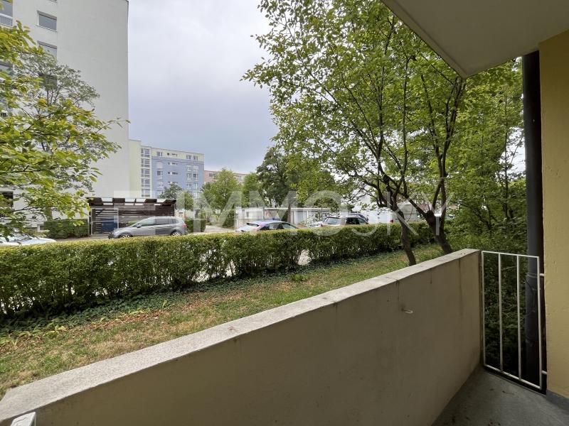 Blick vom Balkon - 