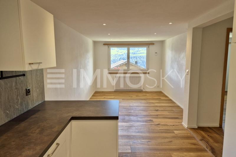 Kochen mit Aussicht  - 3.5 Zimmer Wohnung in Andiast