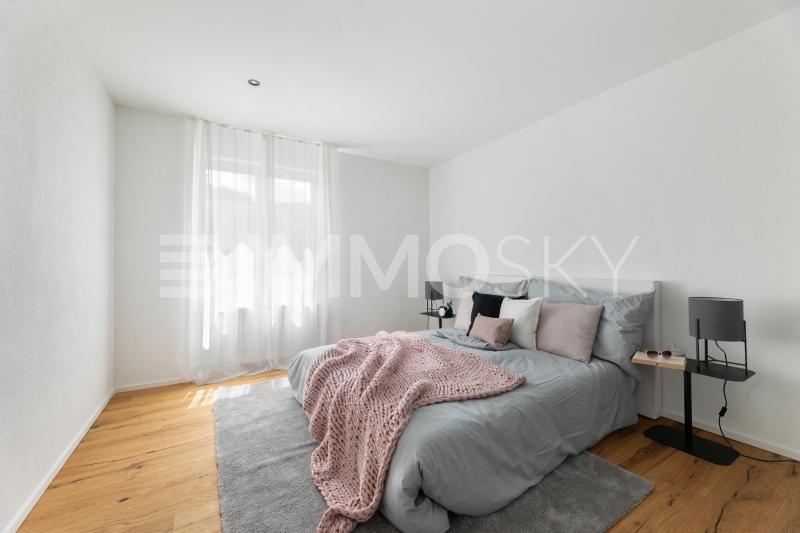 Genügend grosse Schlafzimmer - 4.5 pièces Appartement a Rheineck