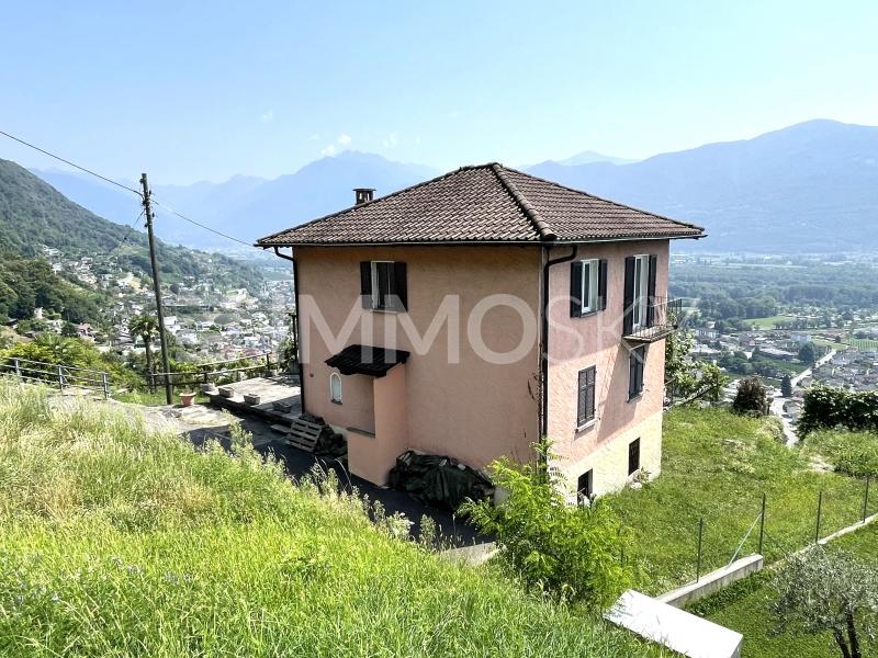 Facciata lato sud - 5.5 pièces Maison a Agarone