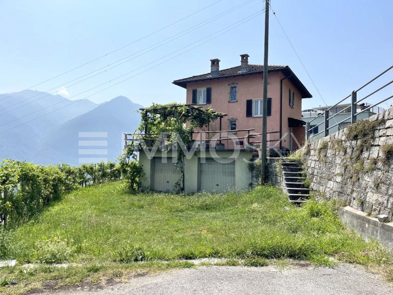 Facciata lato nord - Terreno a Agarone