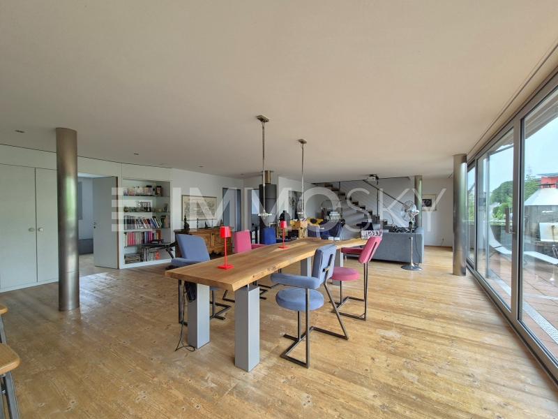 Modernes Esszimmer mit offenem Schnitt und viel Tageslicht - 5.5 pièces Appartement a Gossau SG