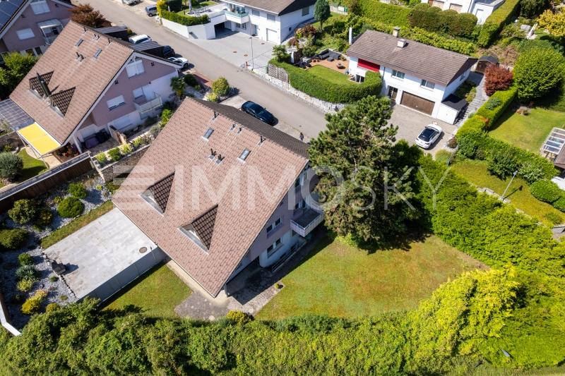 Viel Privatsphäre im geschütztem Garten - 5 pièces Maison a Rudolfstetten Friedlisberg