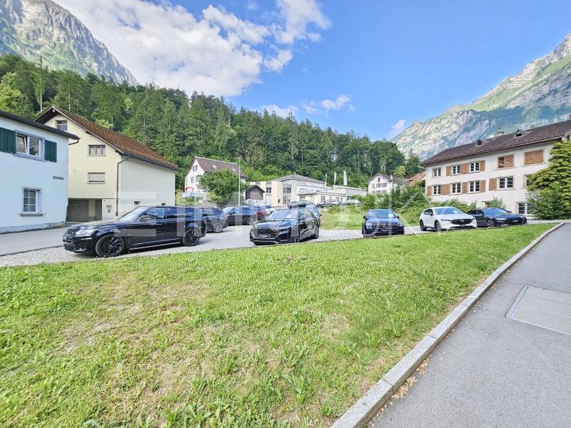 Ausgezeichnete Lage - Bauland in Glarus