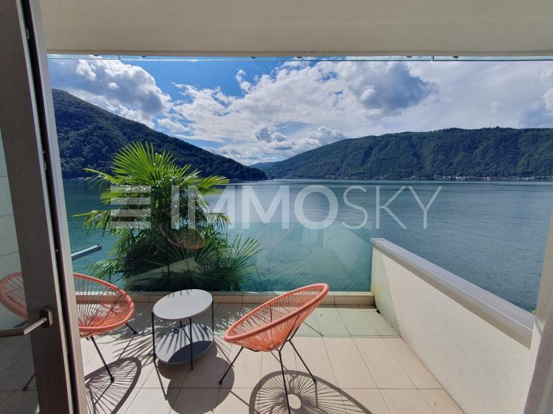 Vista panoramica lago e montagne - 4.5 stanze Casa unifamiliare a Bissone