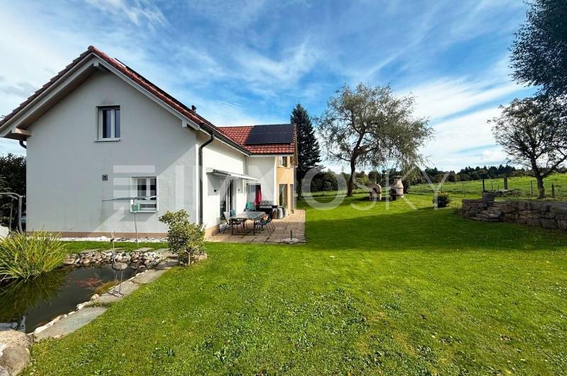 Charmants extérieurs - 5.5 pièces Villa a Montpreveyres