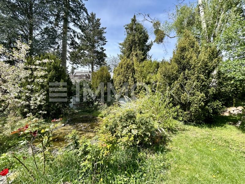 idyllische Garten - 