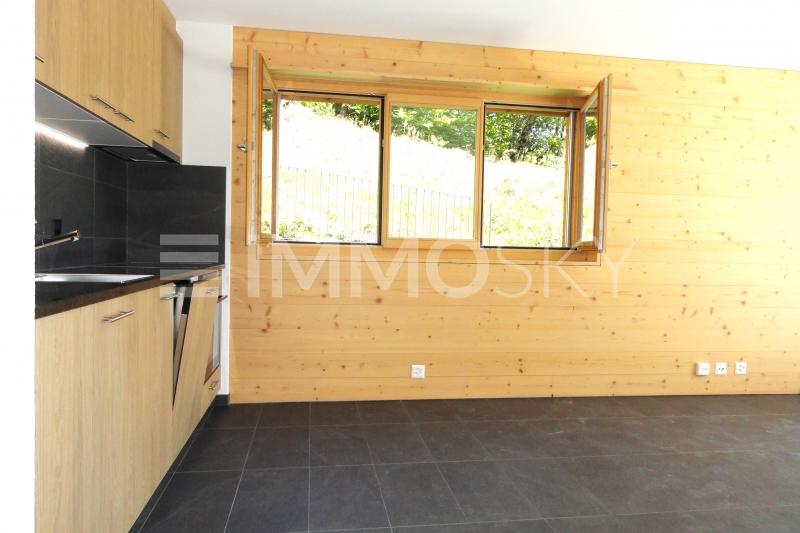 cuisine - 2.5 pièces Appartement en rez-de-chaussée a Ovronnaz