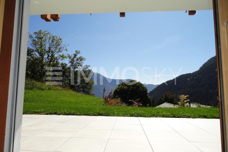 vue sud  - 2.5 pièces Appartement en rez-de-chaussée a Ovronnaz