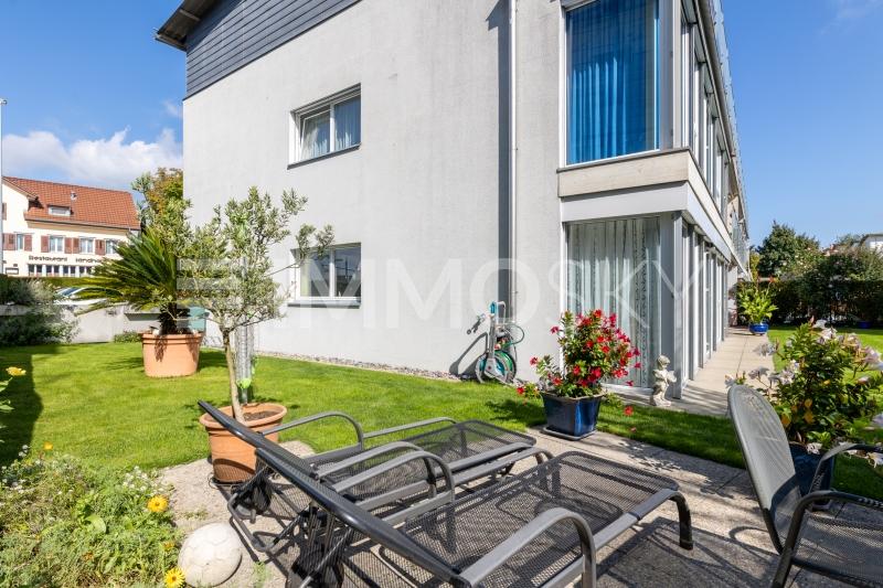 Geniessen Sie hier den Feierabend - 5.5 pièces Appartement en rez-de-chaussée a Amriswil