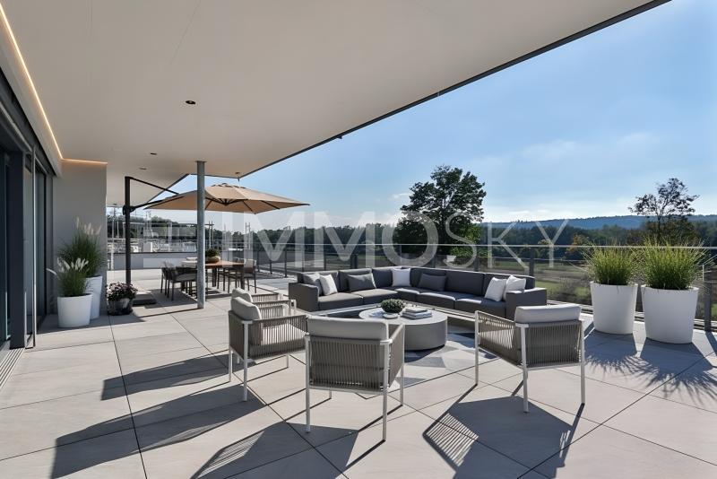 Wie im Urlaub - 4.5 pièces Maison en terrasse a Eggenwil