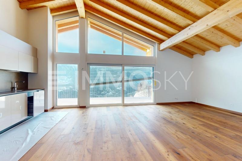 Wunderschönes Dachgebälk - 4.5 pièces Appartement sous les toits a Erschmatt