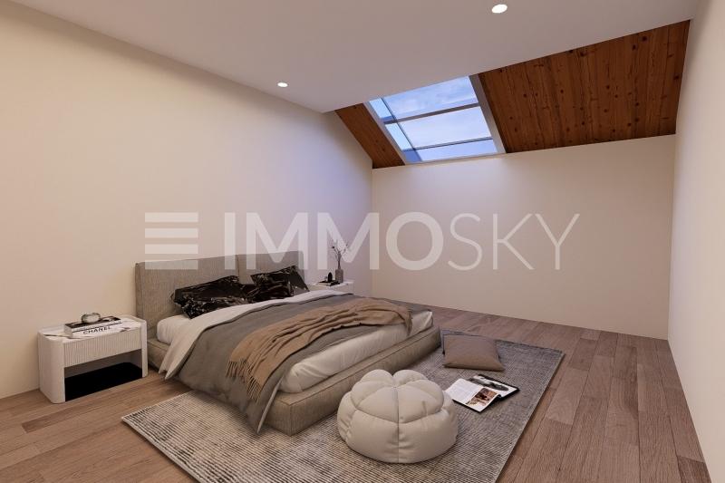 Chambre de 20 m2 - 5.5 pièces Appartement a Onnens FR