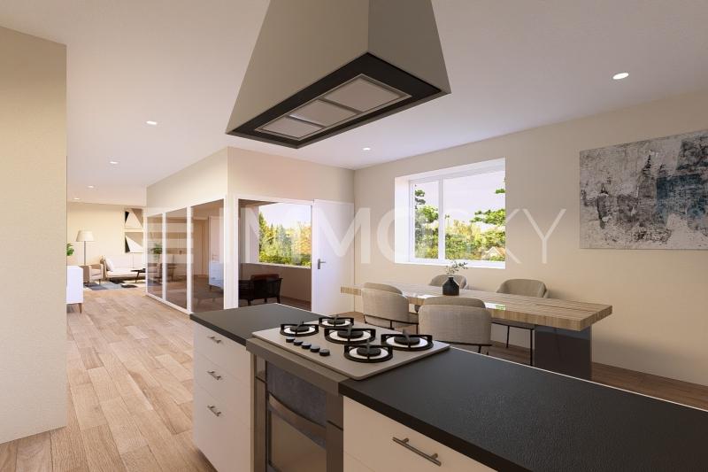 Cuisine américaine de standing - 5.5 pièces Appartement a Onnens FR