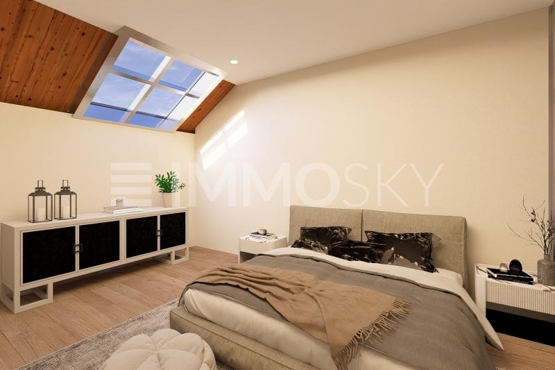 Chambre de 18 m2 - 5.5 pièces Appartement a Onnens FR