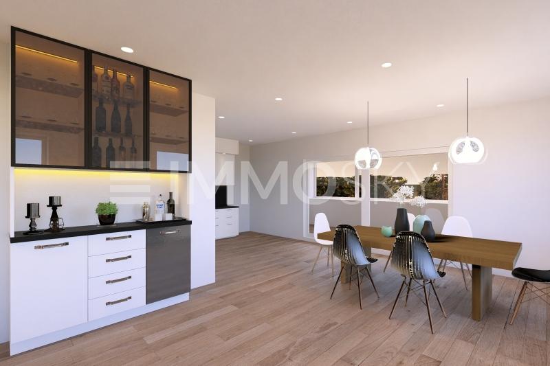 Salle à manger avec accès à la terrasse - 3.5 stanze Appartamento a Onnens FR