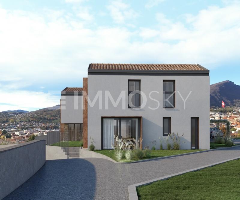 ESTERNI 02 GIORNO.jpg - 7.5 stanze Villa a Mendrisio