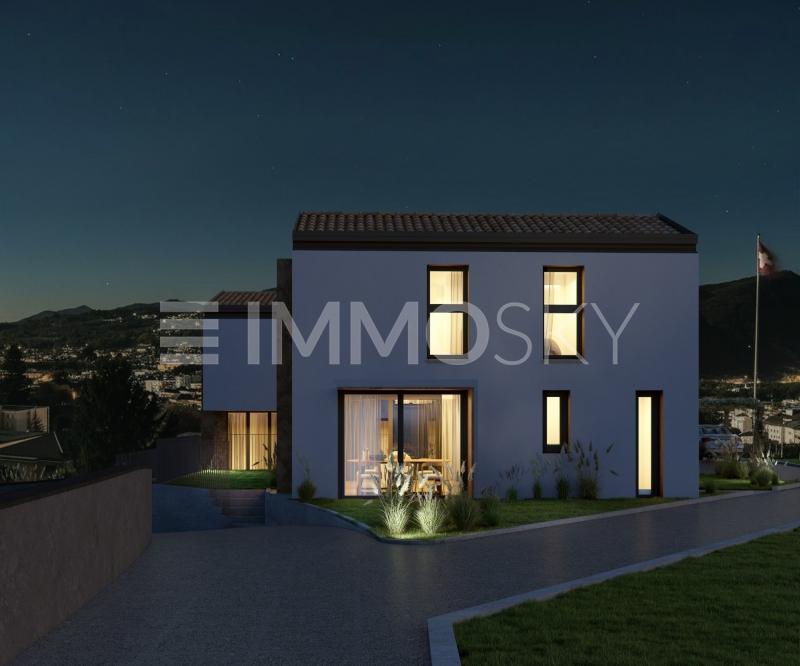 ESTERNI 02 NOTTE.jpg - 7.5 stanze Villa a Mendrisio