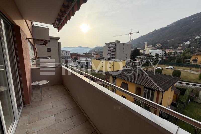 Vista aperta sulle montagne  - 1.5 Zimmer Wohnung in Agno