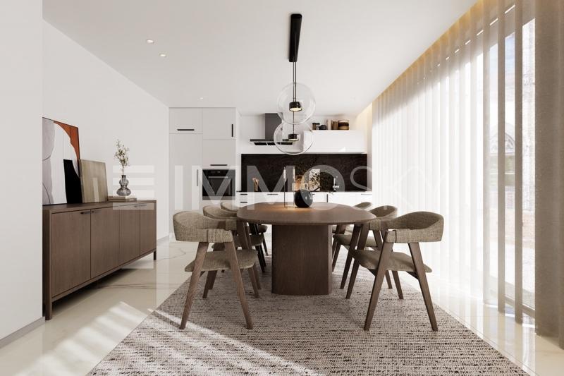 Spacieuse cuisine ouverte - 4.5 Zimmer Maisonette in Chavannes les Forts