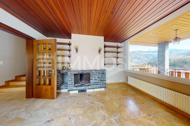 Cheminée pour une ambiance chaleureuse - 7.5 rooms Mansion in Sion