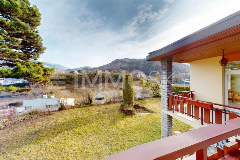 Vue sur le Château de Tourbillon - 7.5 rooms Mansion in Sion