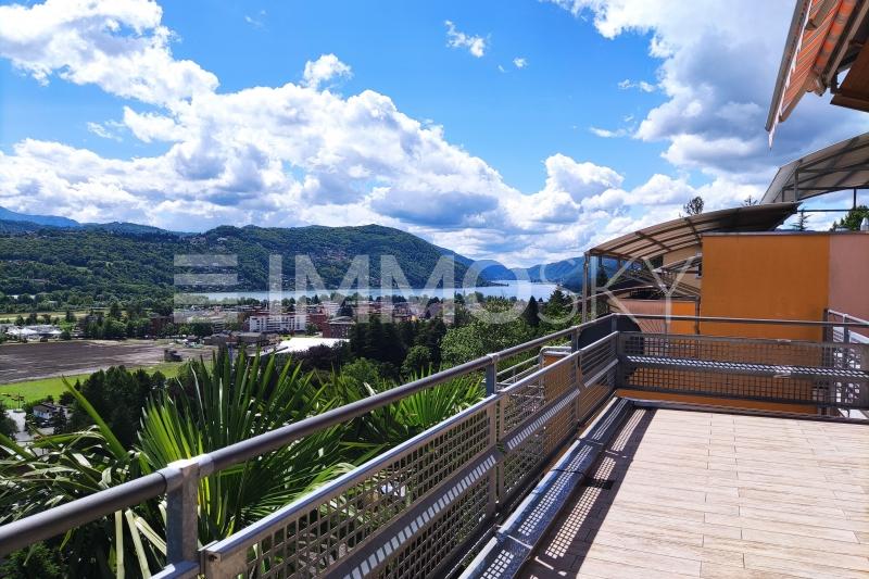 Vista serale sul lago  - 4.5 pièces Maison individuelle a Agno