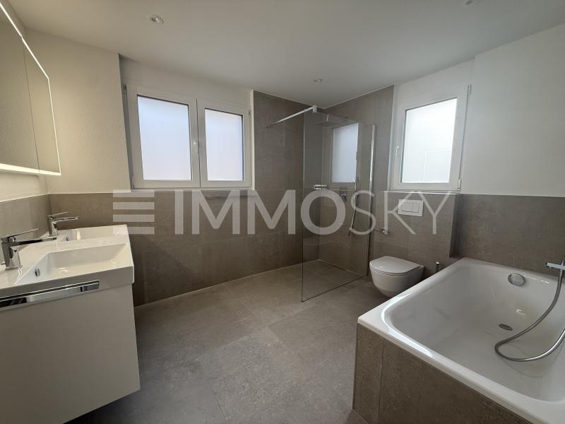 Badezimmer 1. OG mit Wellnessfaktor - 4.5 pièces Maison individuelle a Nunningen