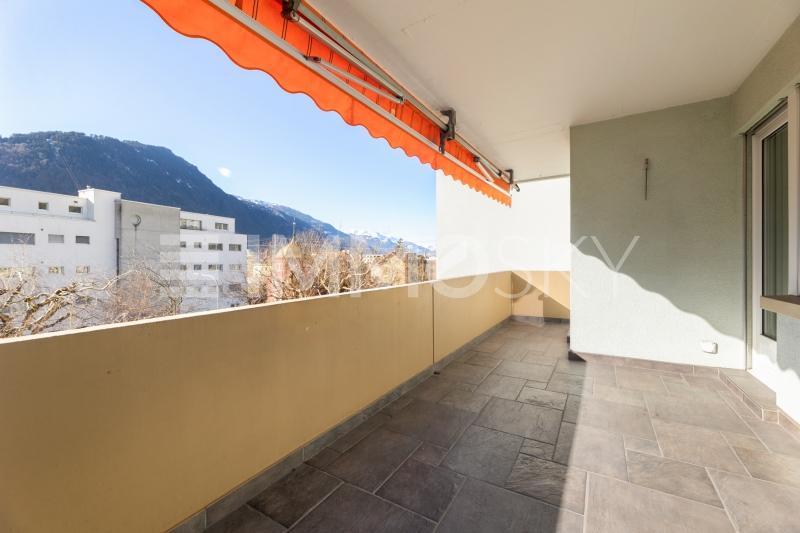 Sonniger Aussenbereich - 4.5 pièces Appartement a Chur