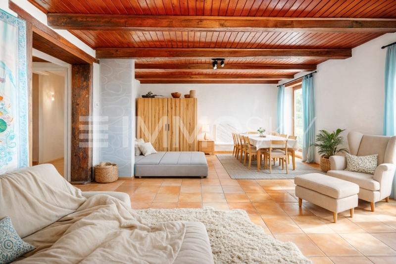 Séjour lumineux (home staging) - 3.5 pièces Appartement a Bonvillars