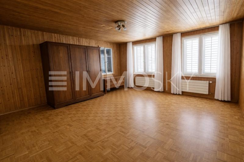 Schlafzimmer vielseitig nutzbar - 4.5 Zimmer Haus in Rüthi