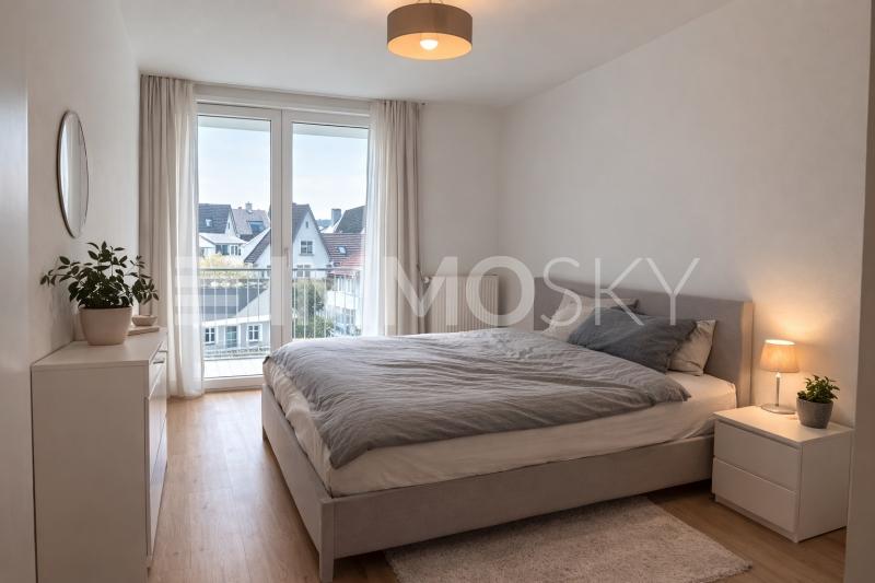 Ruhiges Schlafzimmer zum Ankommen und Entspannen - 5 pièces Appartement a Samstagern