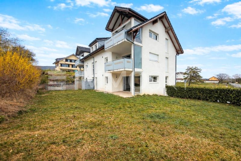 Grand jardin privatif - 4.5 pièces Appartement a Gimel