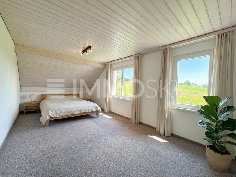 Gemütliches Schlafzimmer - 5.5 pièces Maison individuelle a Amriswil