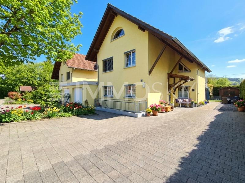 Hier können Sie glücklich wohnen - 4.5 pièces Maison a Gachnang