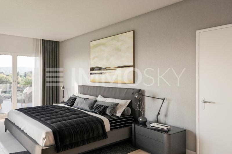 Masterbedroom mit Bad en Suite - 4.5 pièces Appartement avec terrasse a Umiken