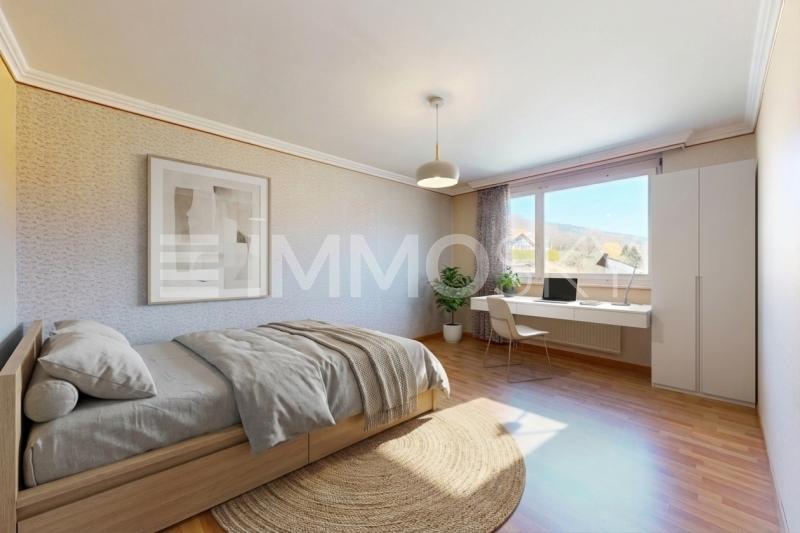 Chambre bureau home staging - 3.5 pièces Appartement a Tramelan