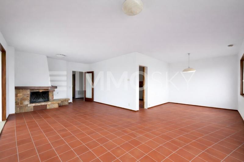 Spazioso soggiorno con camino - 4.5 Zimmer Haus in Morbio Superiore