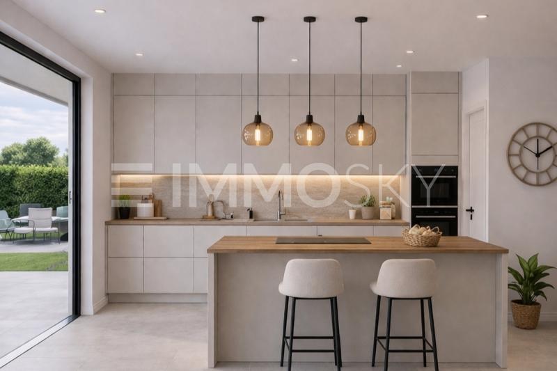 Cuisine moderne - 5.5 pièces Maison jumelle a Courtételle