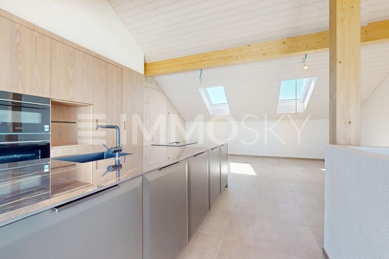 De l'espace pour ravir les papilles de tous - 4.5 pièces Duplex a Sullens