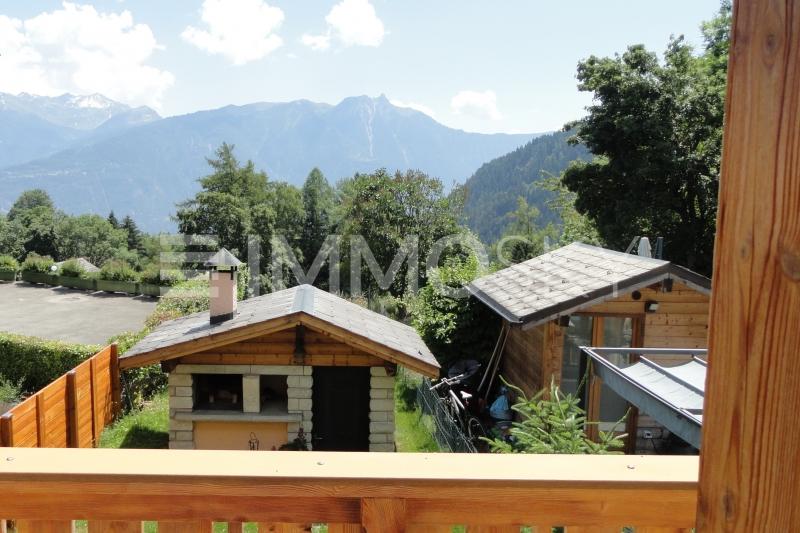 Espace grillade - 5.5 pièces Chalet a Ovronnaz