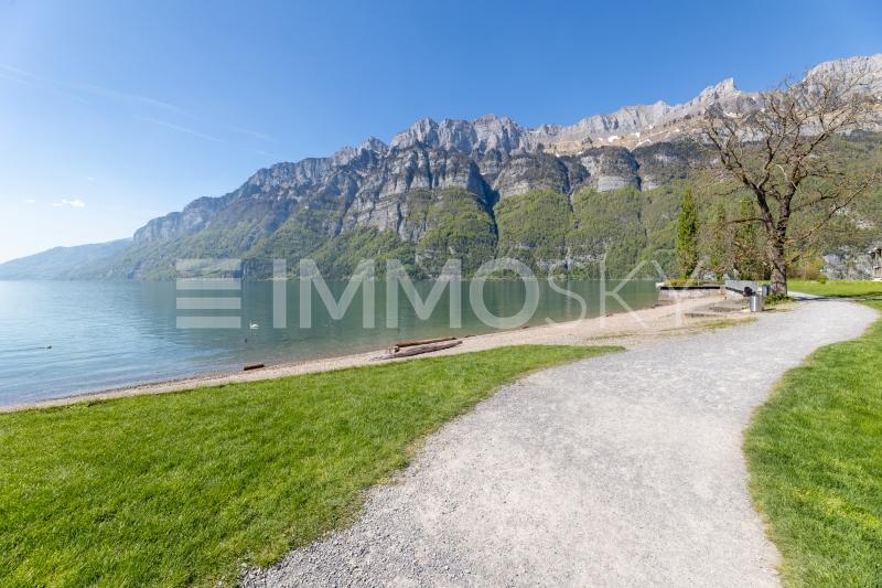 Der Walensee vor der Haustüre - 4.5 stanze Duplex a Unterterzen