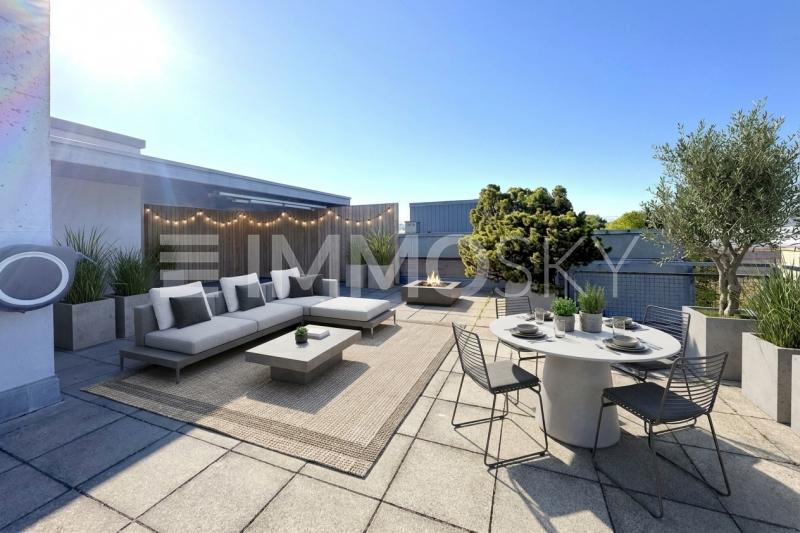 Traumhafte Terrasse für Ihren nächsten Grillabend - 5.5 pièces Appartement en attique a Ittigen