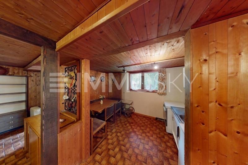Cucina compatta in stile legno chiaro - 6 pièces Maison bifamiliale a Monteggio